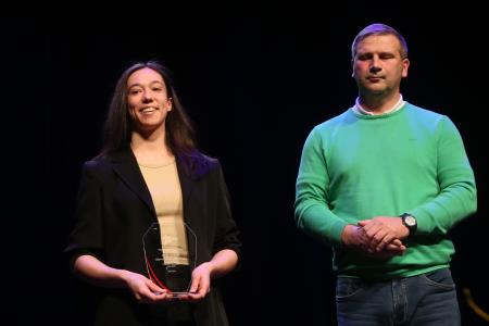 PODELITEV ŠPORTNICA IN ŠPORTNIK LETA 40 FOTO LJUBO VUKELIČ